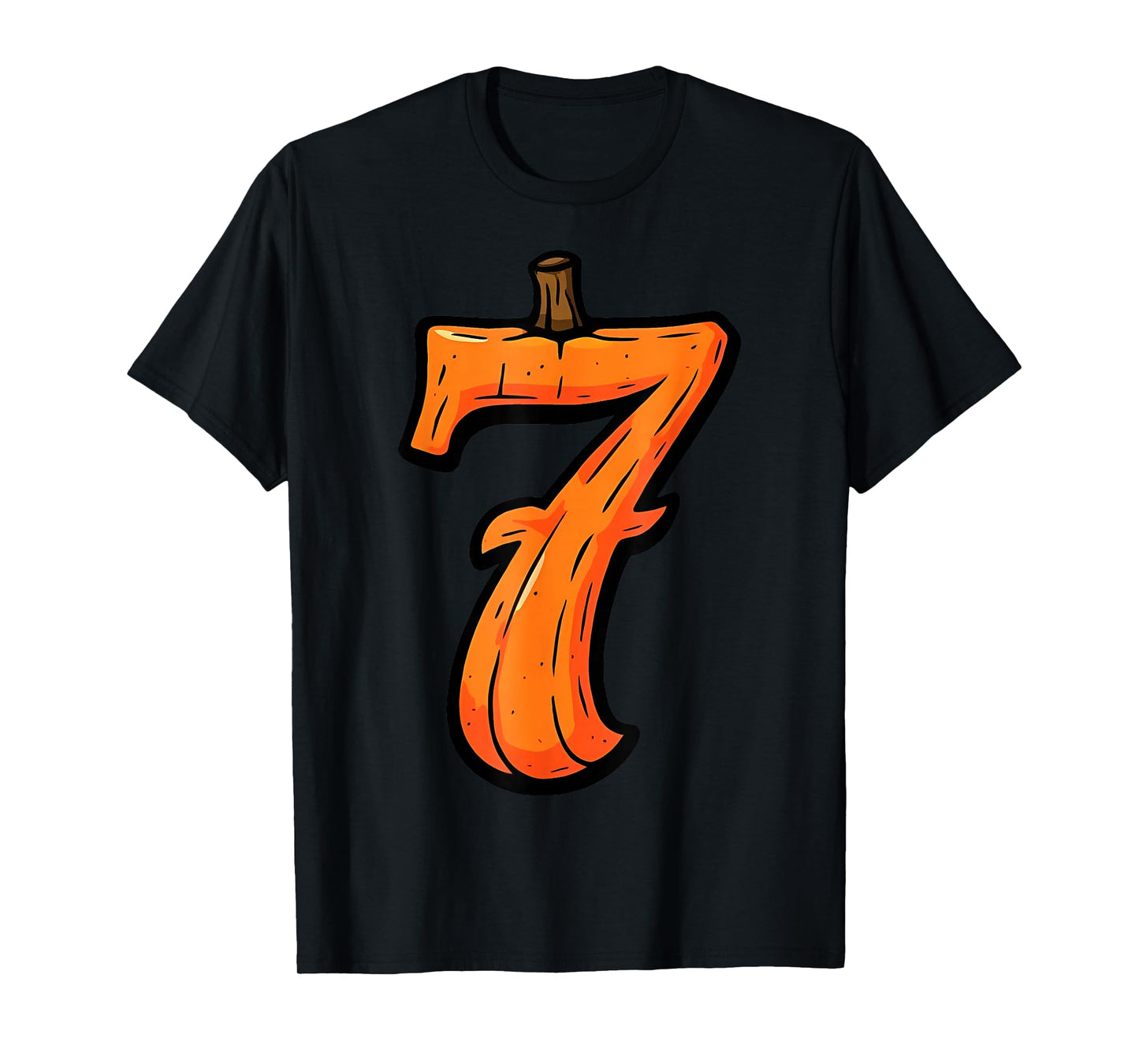 6 7 Pumpkin Funny Six Seven Meme Halloween Costume Tees T-Shirt