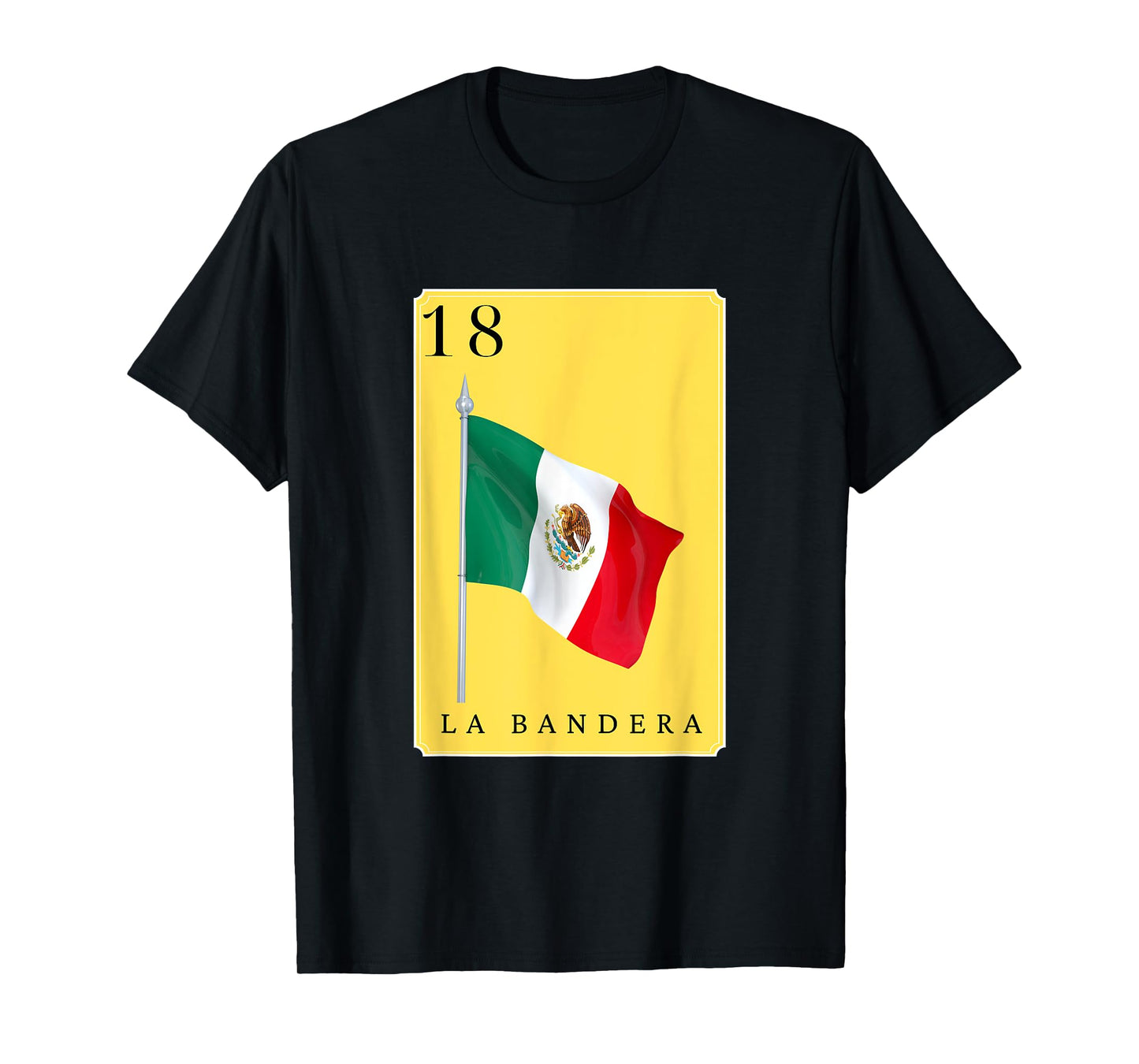 La Bandera Funny Spanish-Mexican Bingo Cards La Bandera T-Shirt