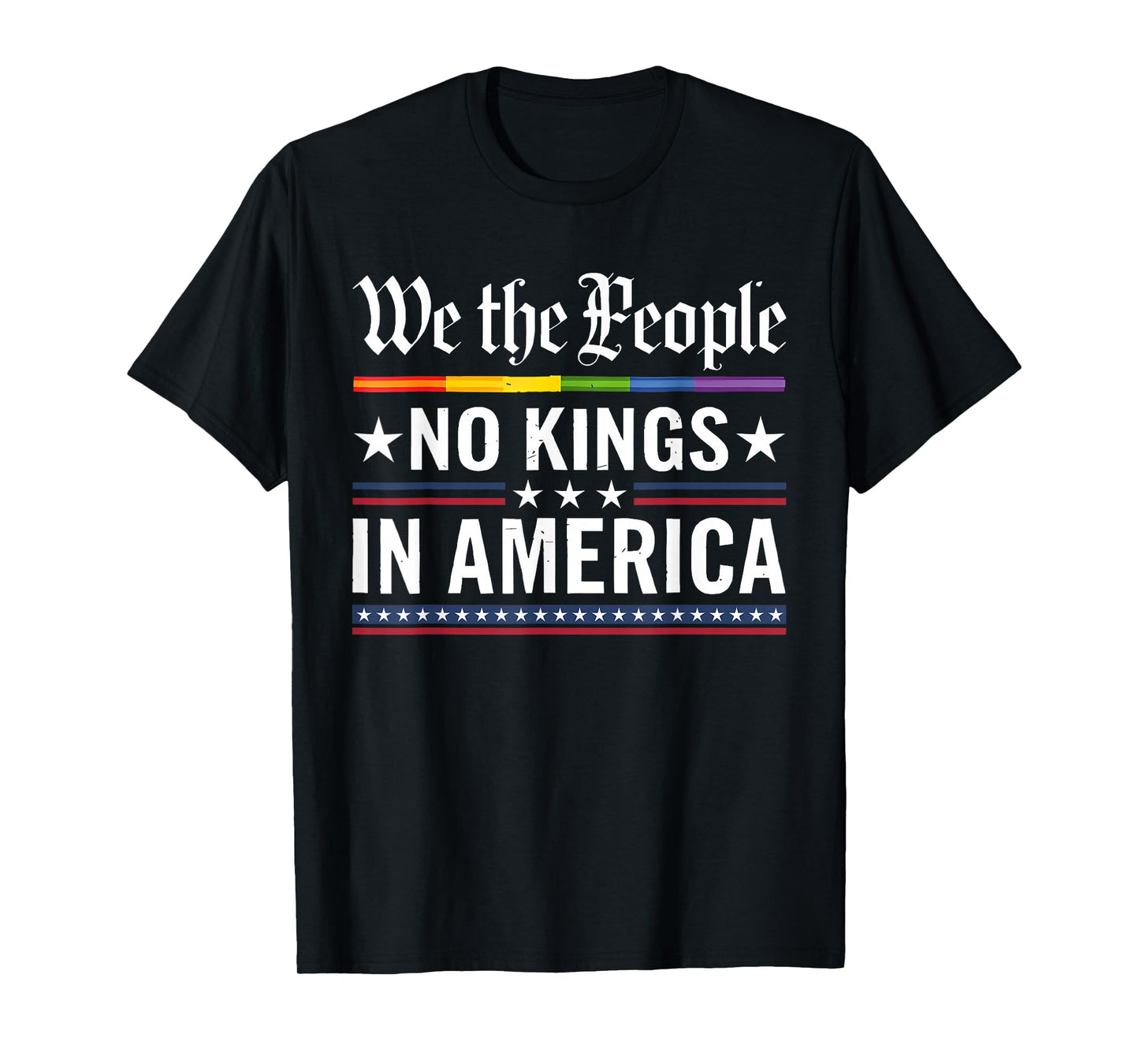 Vintage We The People No Kings T-Shirt