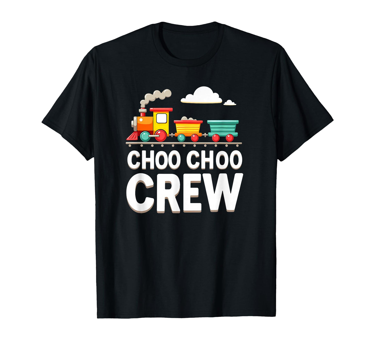 Choo Choo Crew Railroad Train 1st Birthday T-Shirt