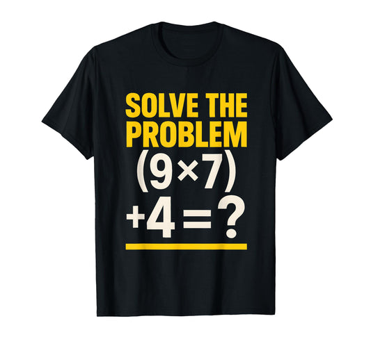 67 Meme Math Teacher Funny School 6-7 Brain Rot Six Seven T-Shirt