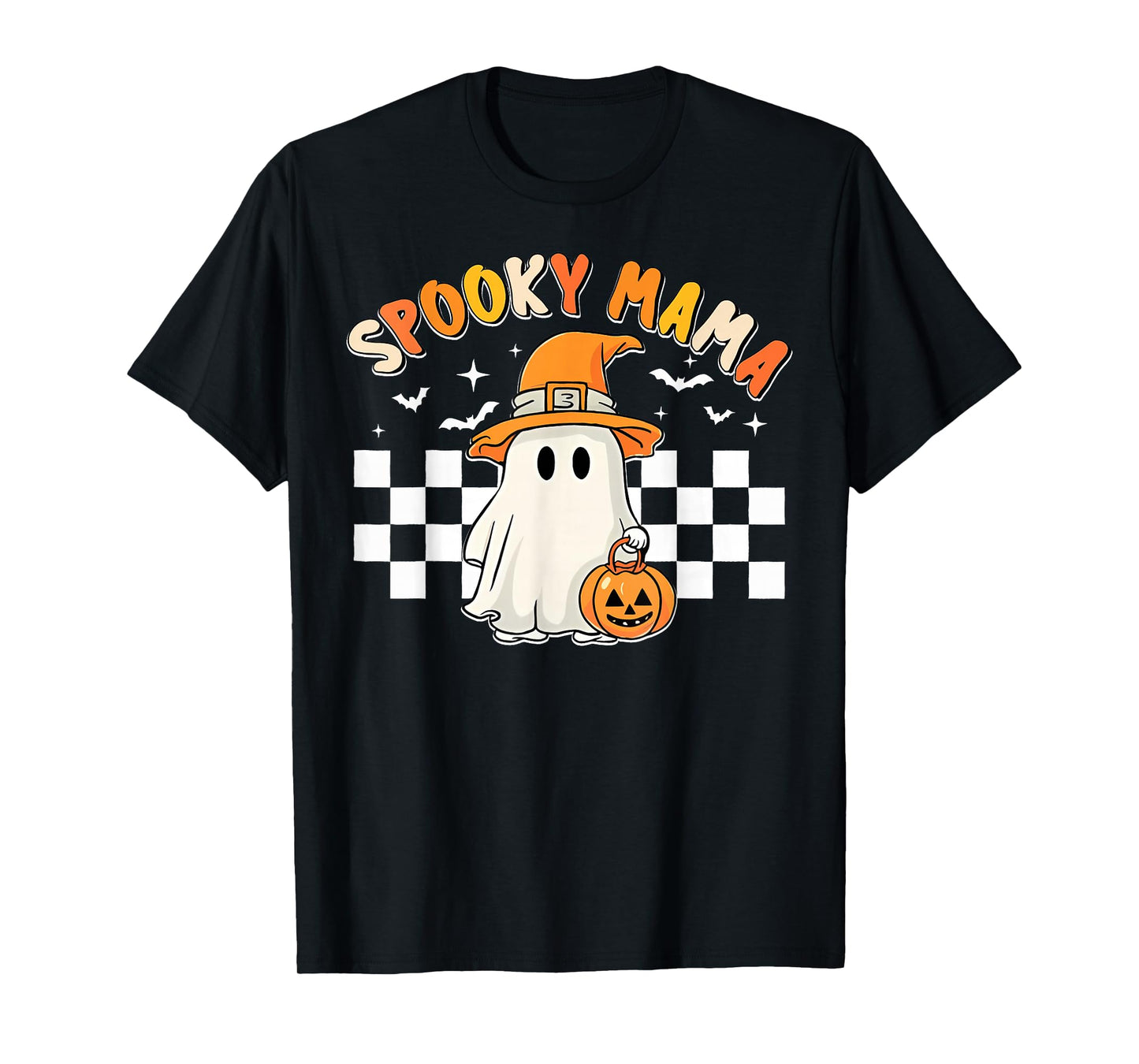 Groovy Boo One Spooky Mama First Halloween Birthday Boy T-Shirt