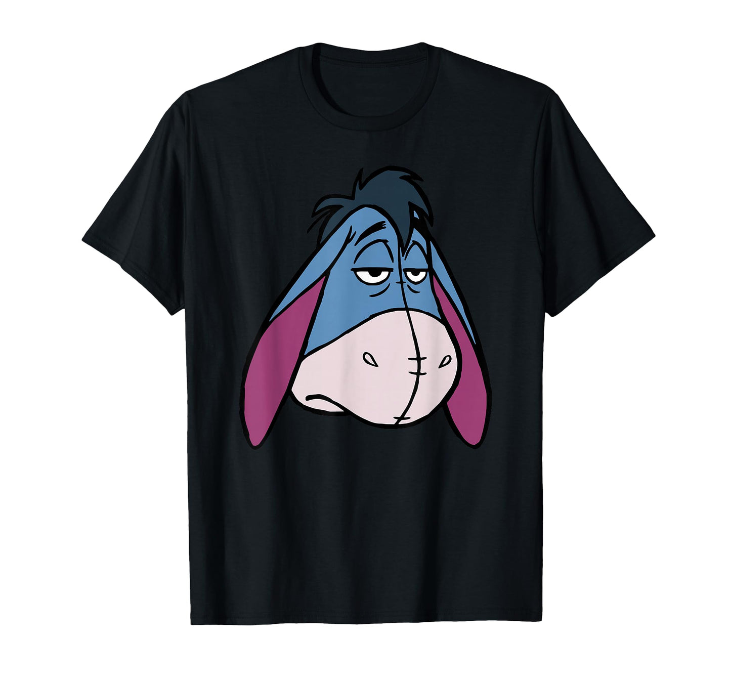 Disney Winnie the Pooh Bored Eeyore Big Face Logo T-Shirt