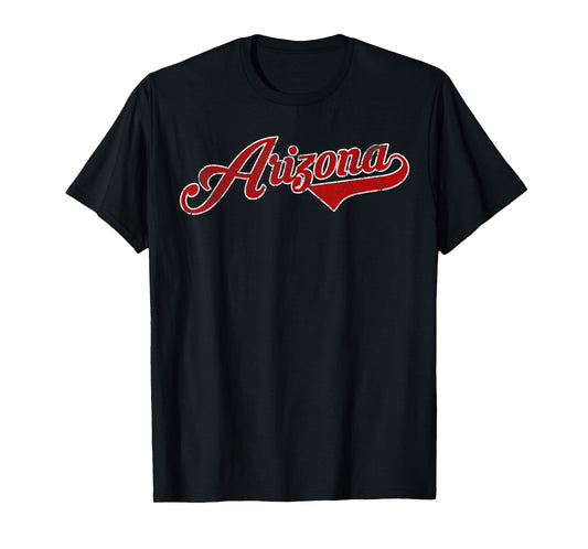 Arizona Baseball distressed Retro Vintage T-Shirt