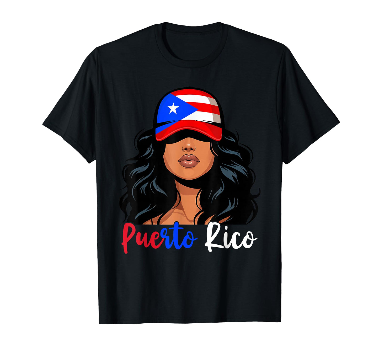 Puerto Rican Girl Puerto Rico Flag Proud Boricua Women T-Shirt