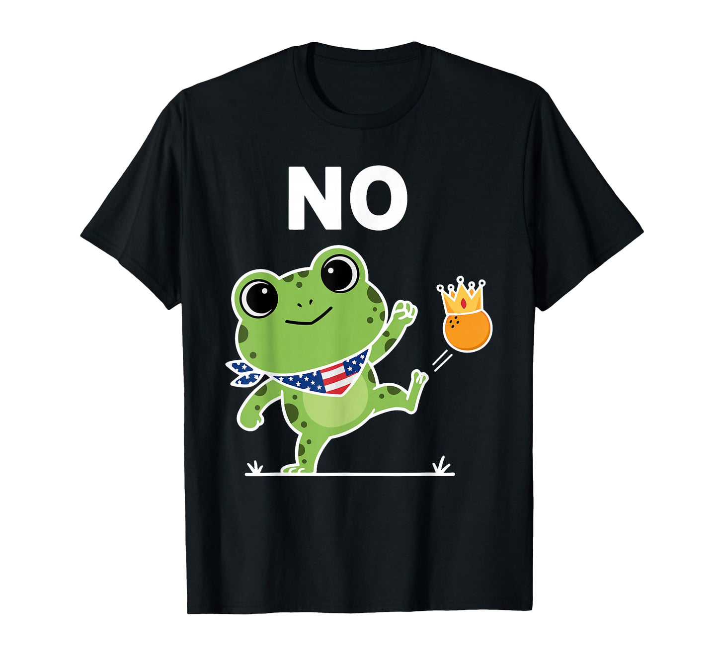Frog Protest No Kings in America T-Shirt