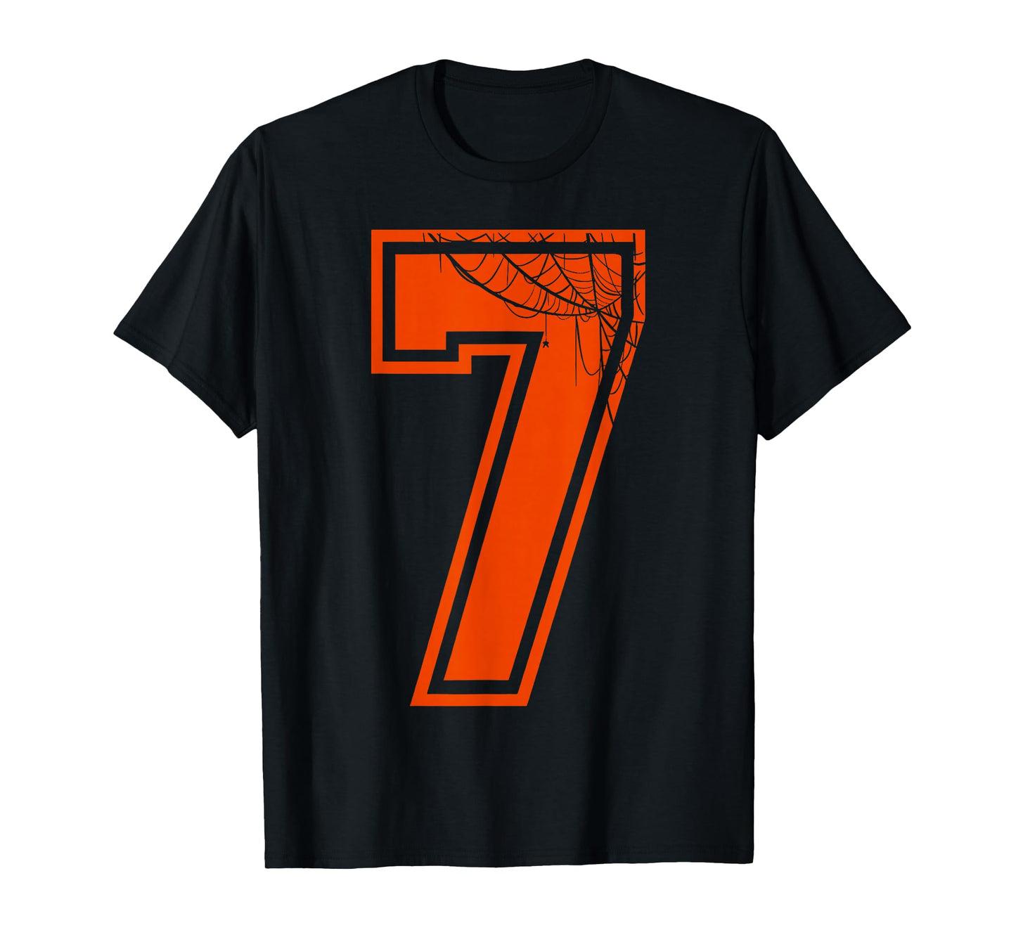 6 7 Spider Web Funny Halloween Costume Tee T-Shirt