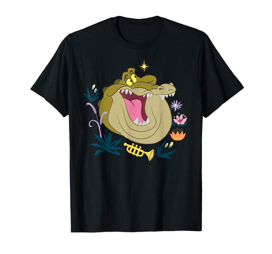 Disney Princess and the Frog Louis Gator Big Face Costume T-Shirt