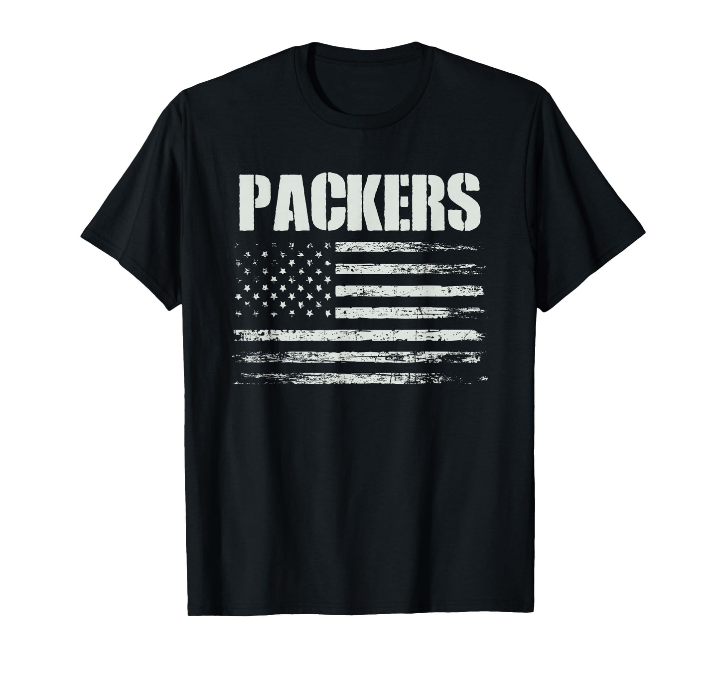 Packers USA Flag Colquitt County High School Pride T-Shirt