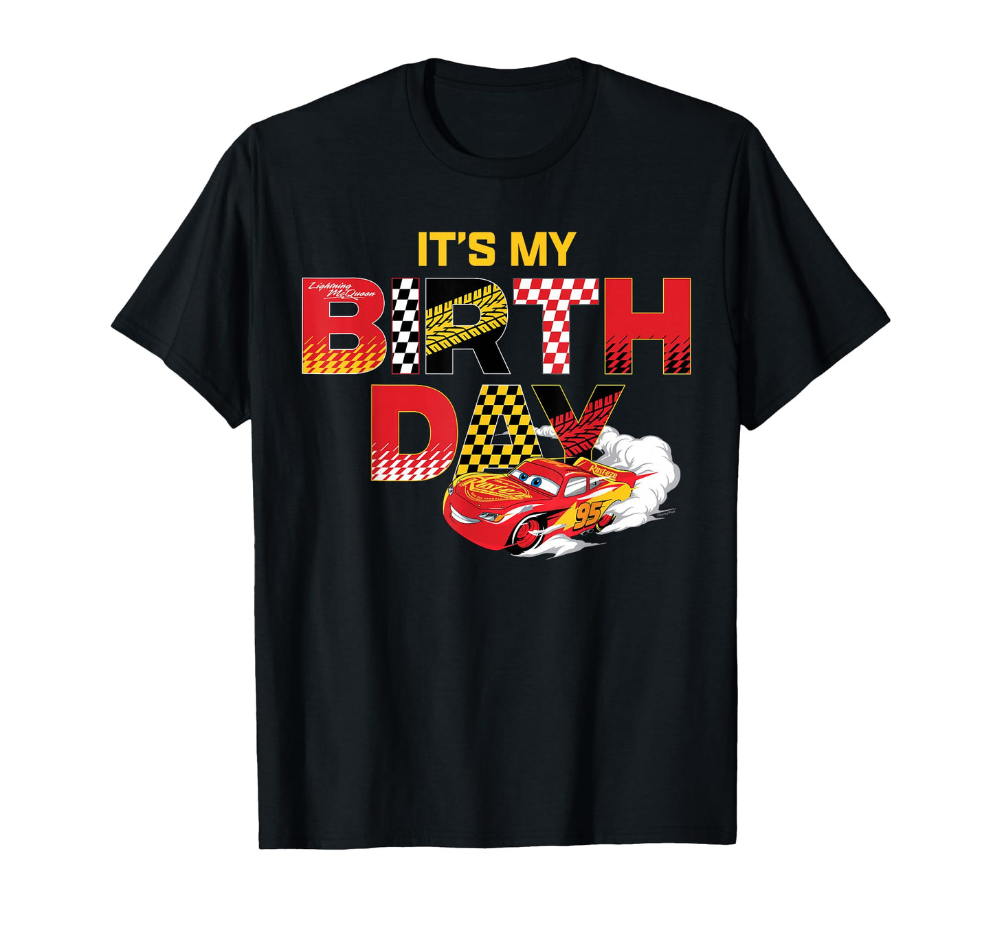 Disney & Pixar's Cars “It's My Birthday” Lightning McQueen T-Shirt