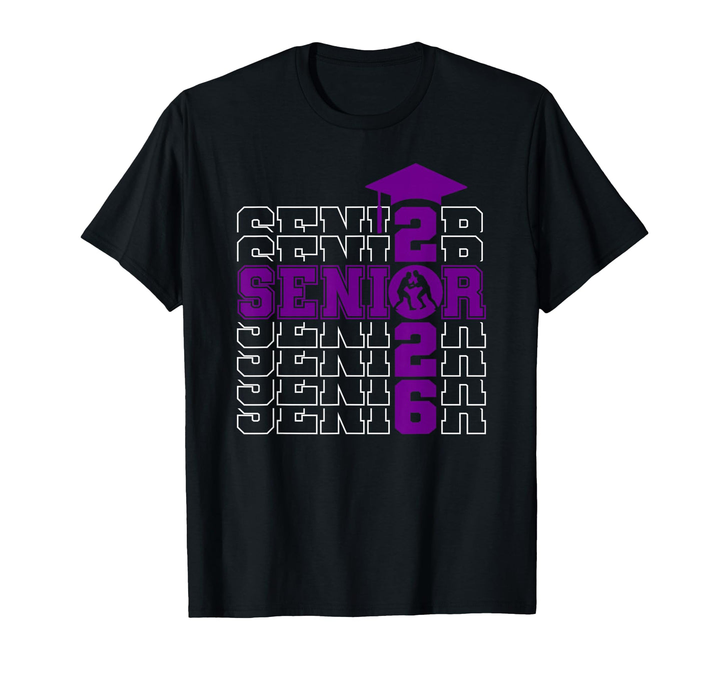 Class Of 2026 Senior Graduation 2026 Wrestling T-Shirt
