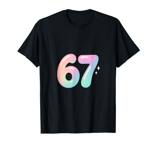 67 Aura Energy Alpha Slang Internet Meme T-Shirt
