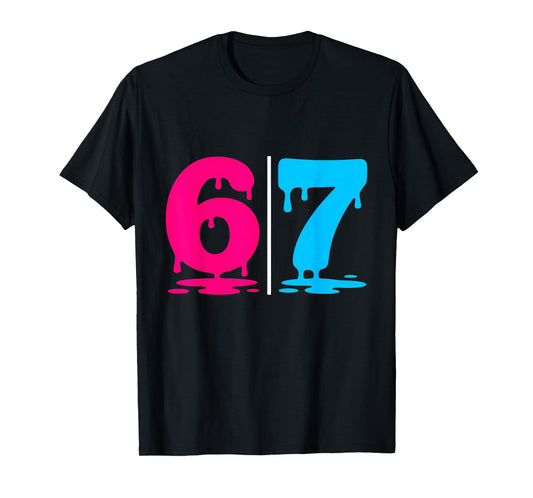 67 Meme Funny Six Seven Alpha Slang T-Shirt