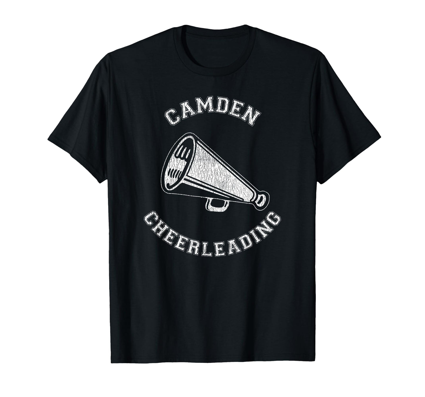Camden Cheer Distressed Retro 90's Cheerleader T-Shirt