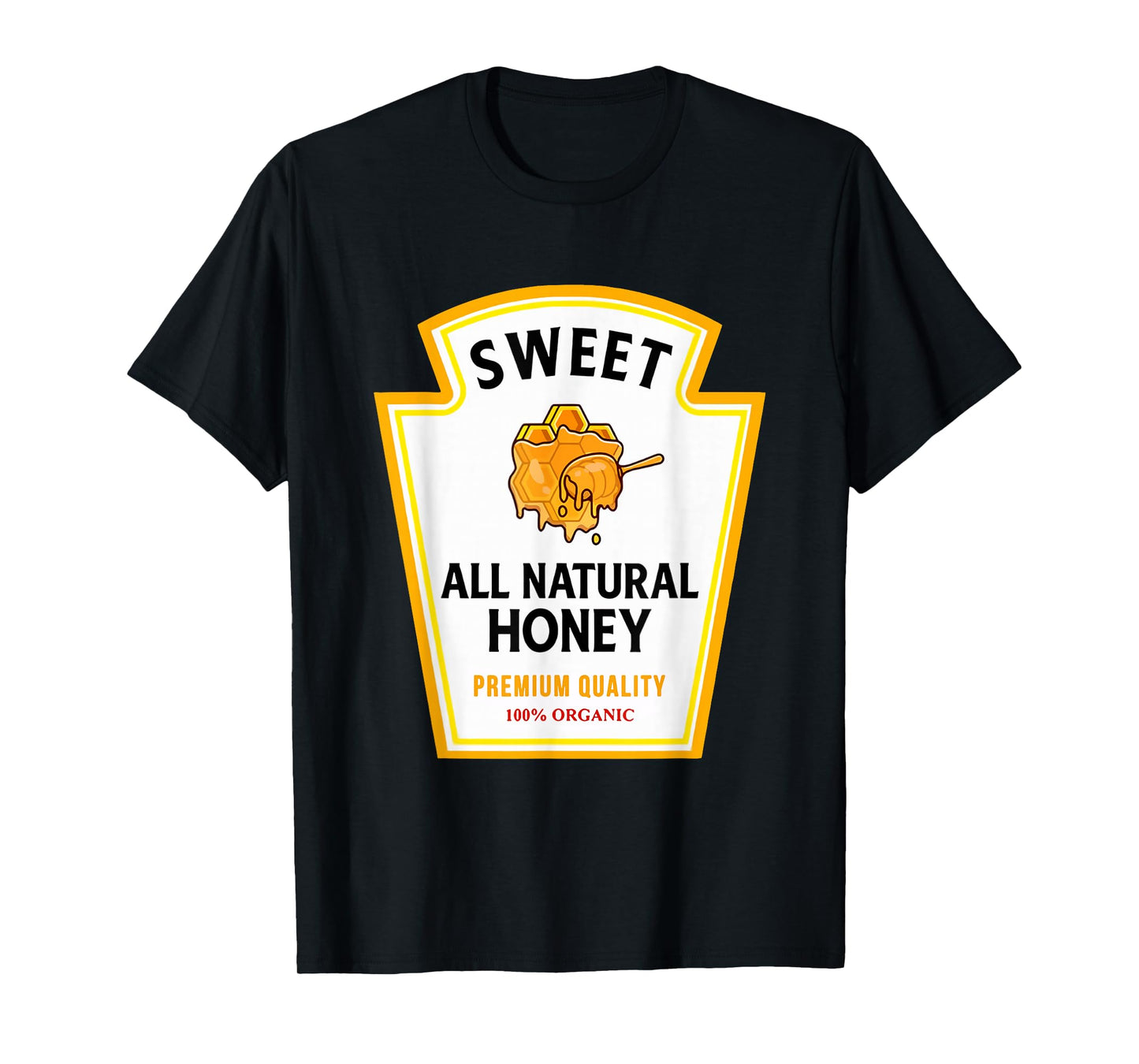 Group Condiments Family Halloween Costume All Natural Honey T-Shirt
