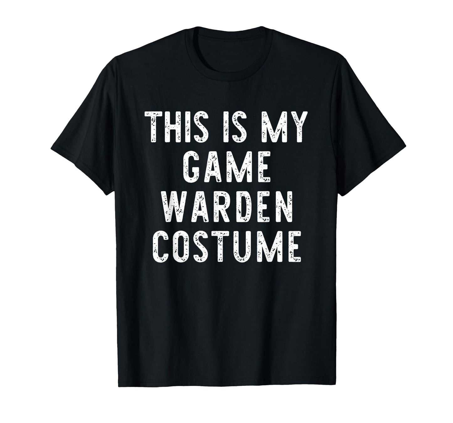 This is My Game Warden Costume Halloween Easy Kids Adult T-Shirt