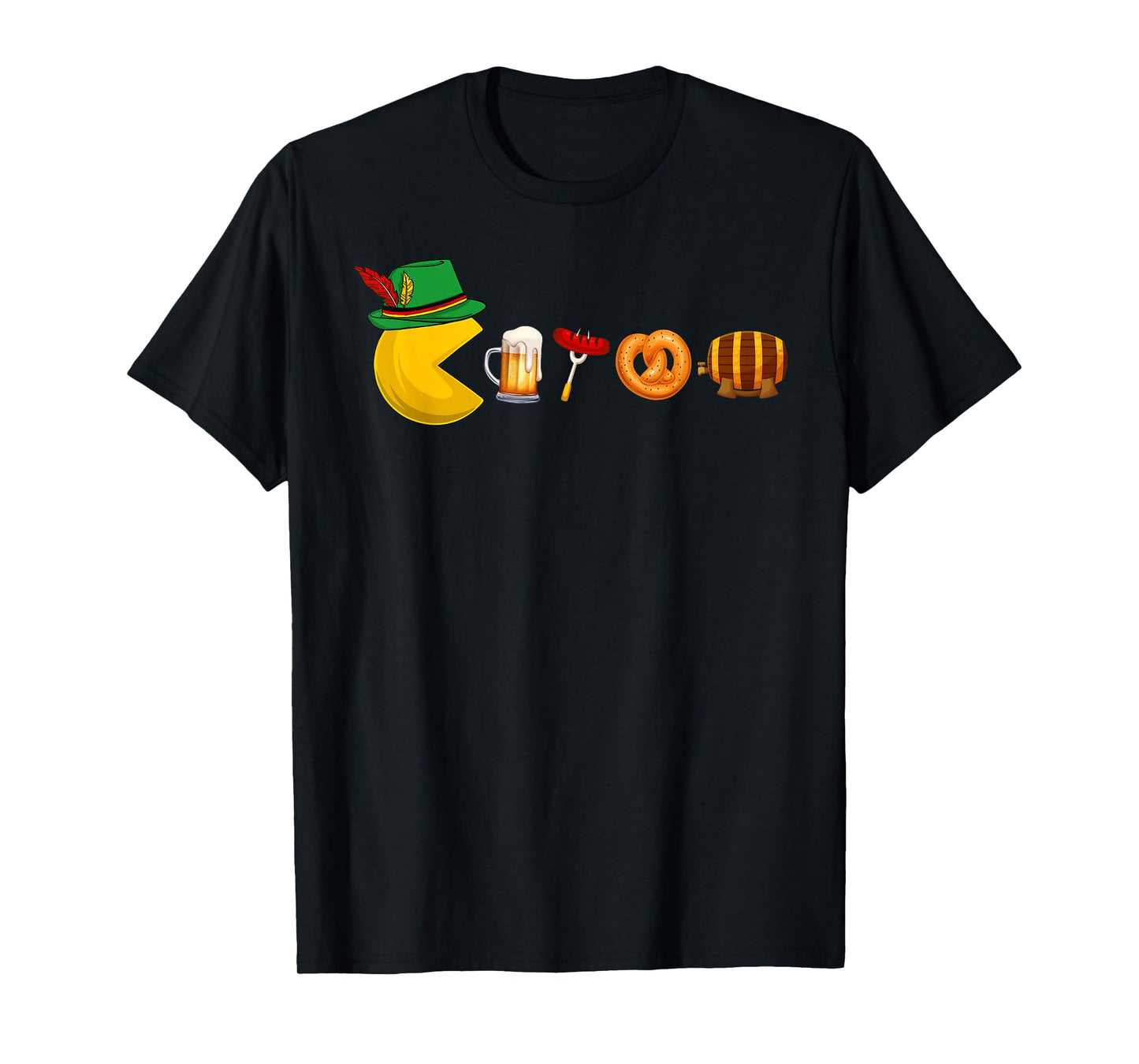 Oktoberfest Germany Flag German Gamer Beer Festival Men Boys T-Shirt