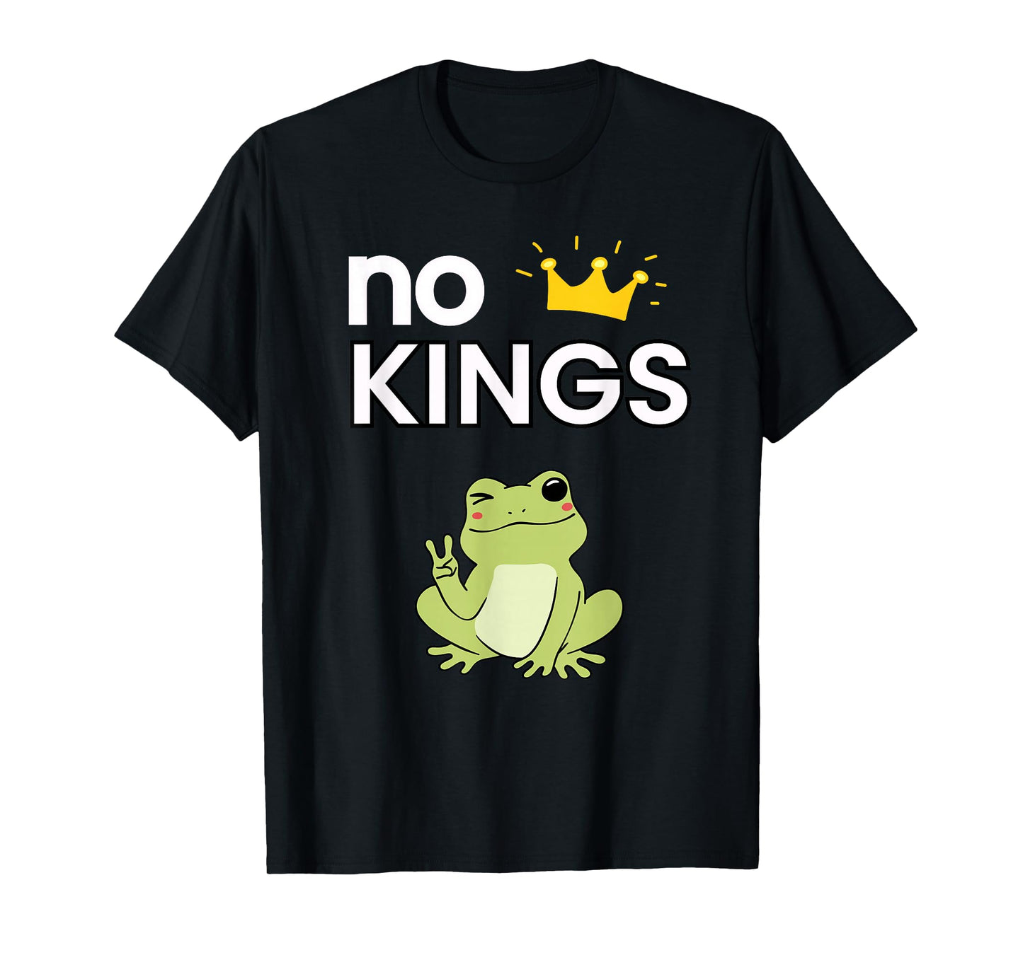No Kings Shirt Men Women Portland Frog Protest T-Shirt