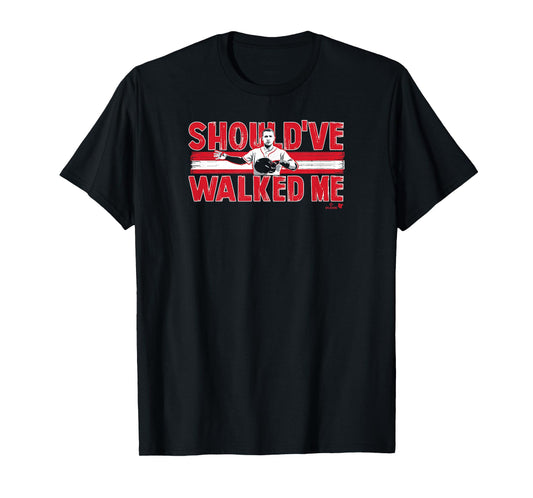 Alex Bregman - Should've Walked Me - Boston Baseball T-Shirt