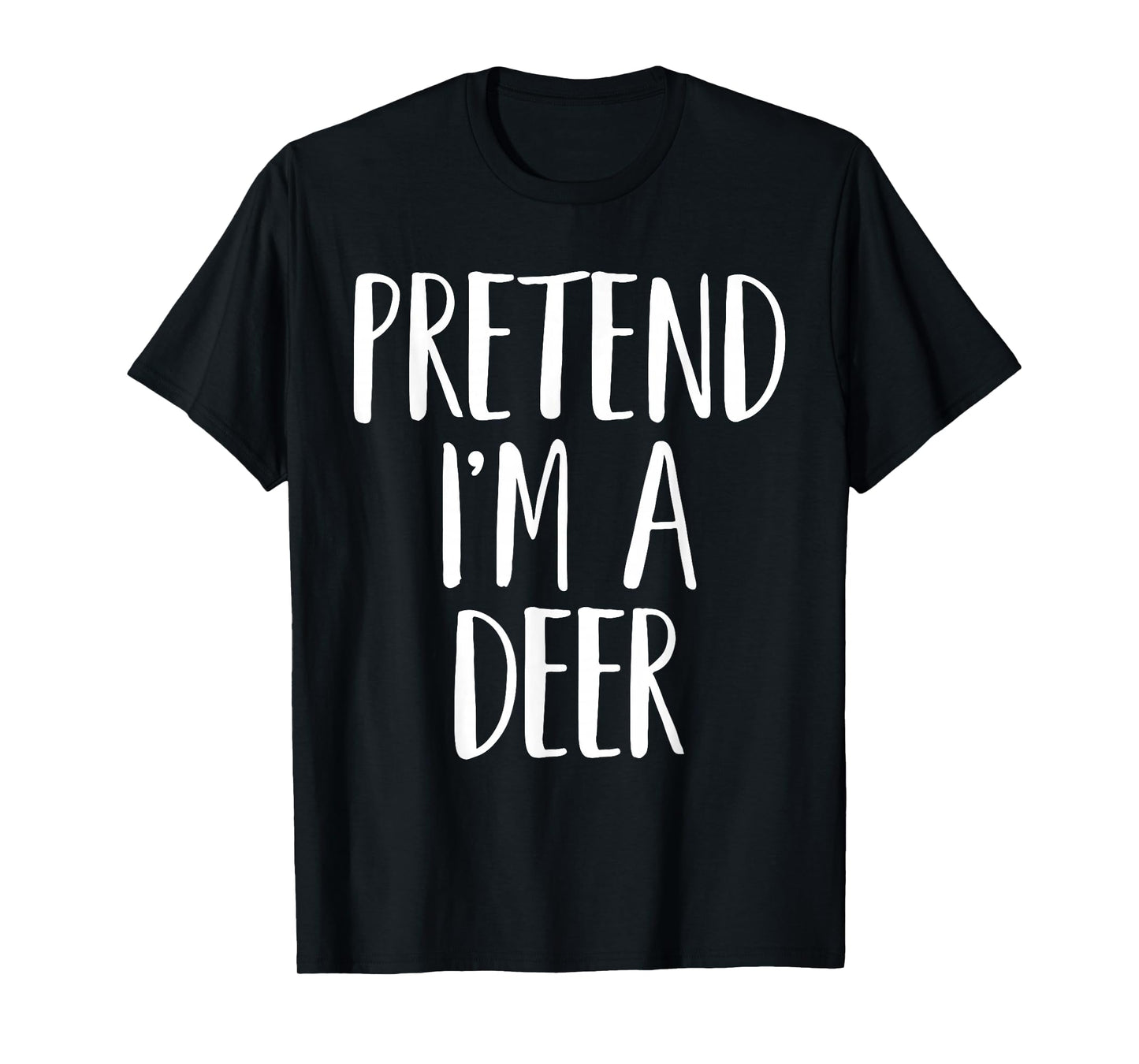 Pretend I'm A Deer Family Women Men Kids Halloween Costume T-Shirt
