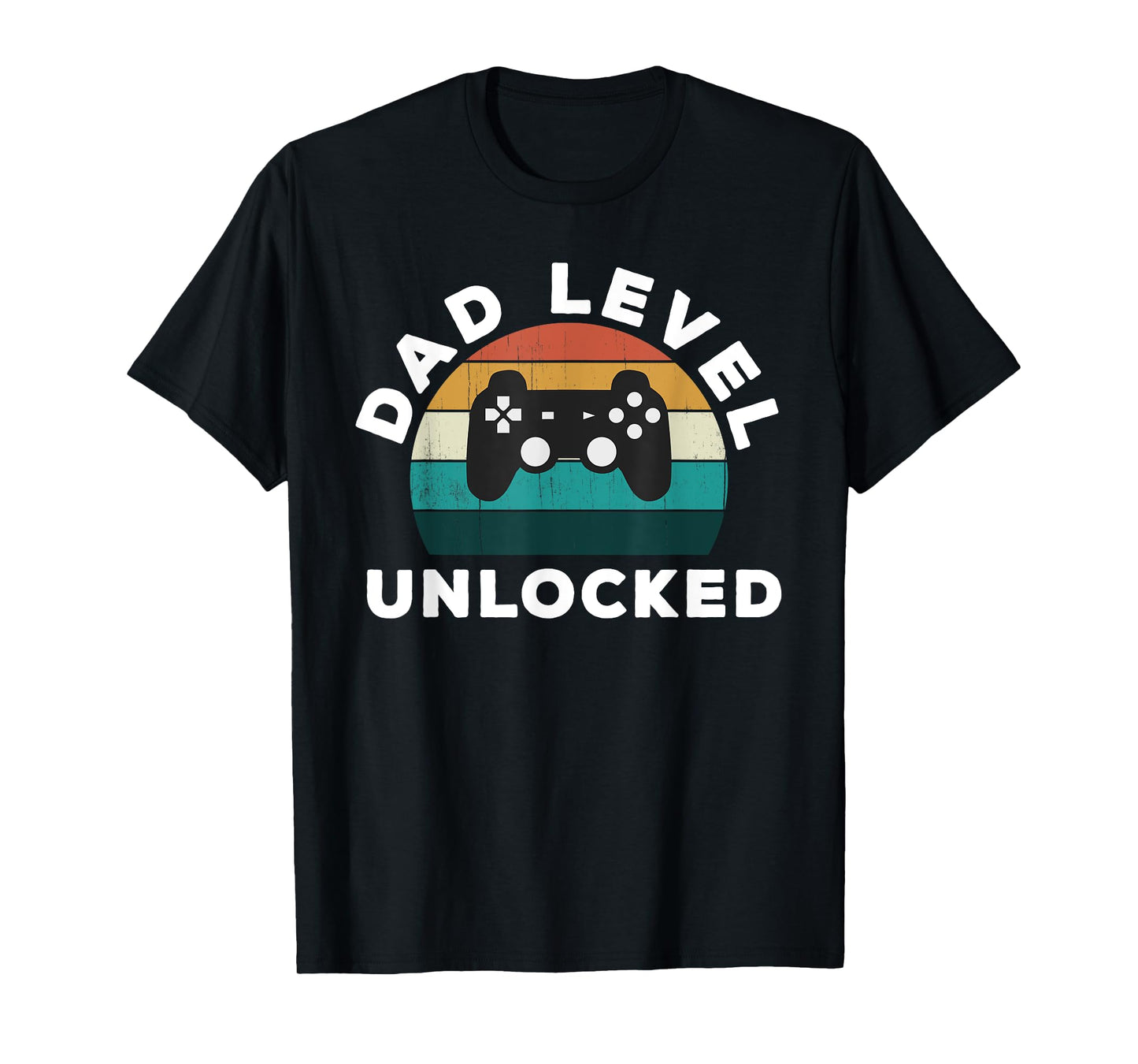 Dad Level Unlocked - Game Lover / Gamer New Father Baby T-Shirt