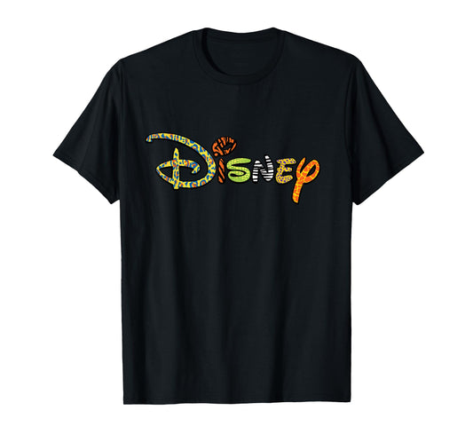 Disney Animal Print Logo Family Trip Group Matching Vacation T-Shirt