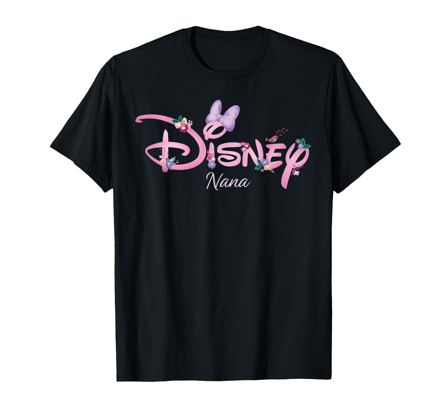 Disney Nana Minnie Mouse Logo Family Trip Mother’s Day Gift T-Shirt