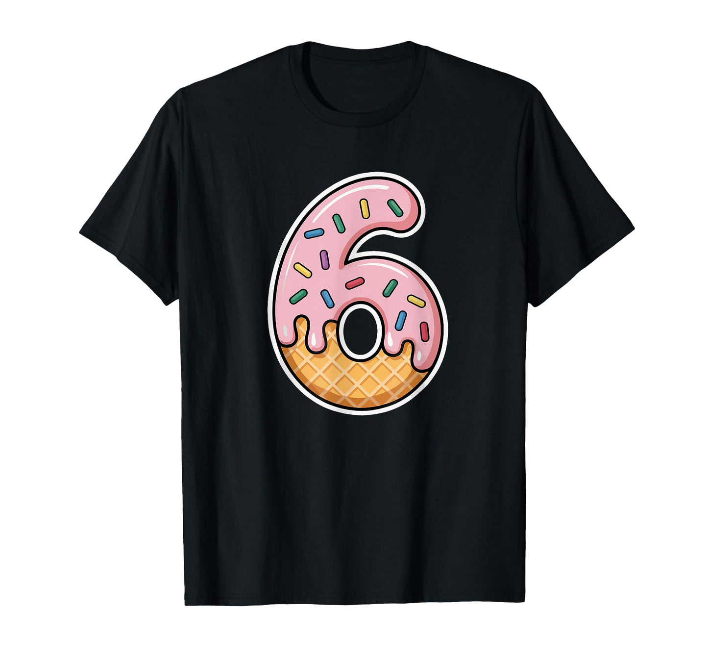 67 Ice Cream Drip Meme Six Seven Gen Alpha Slang T-Shirt