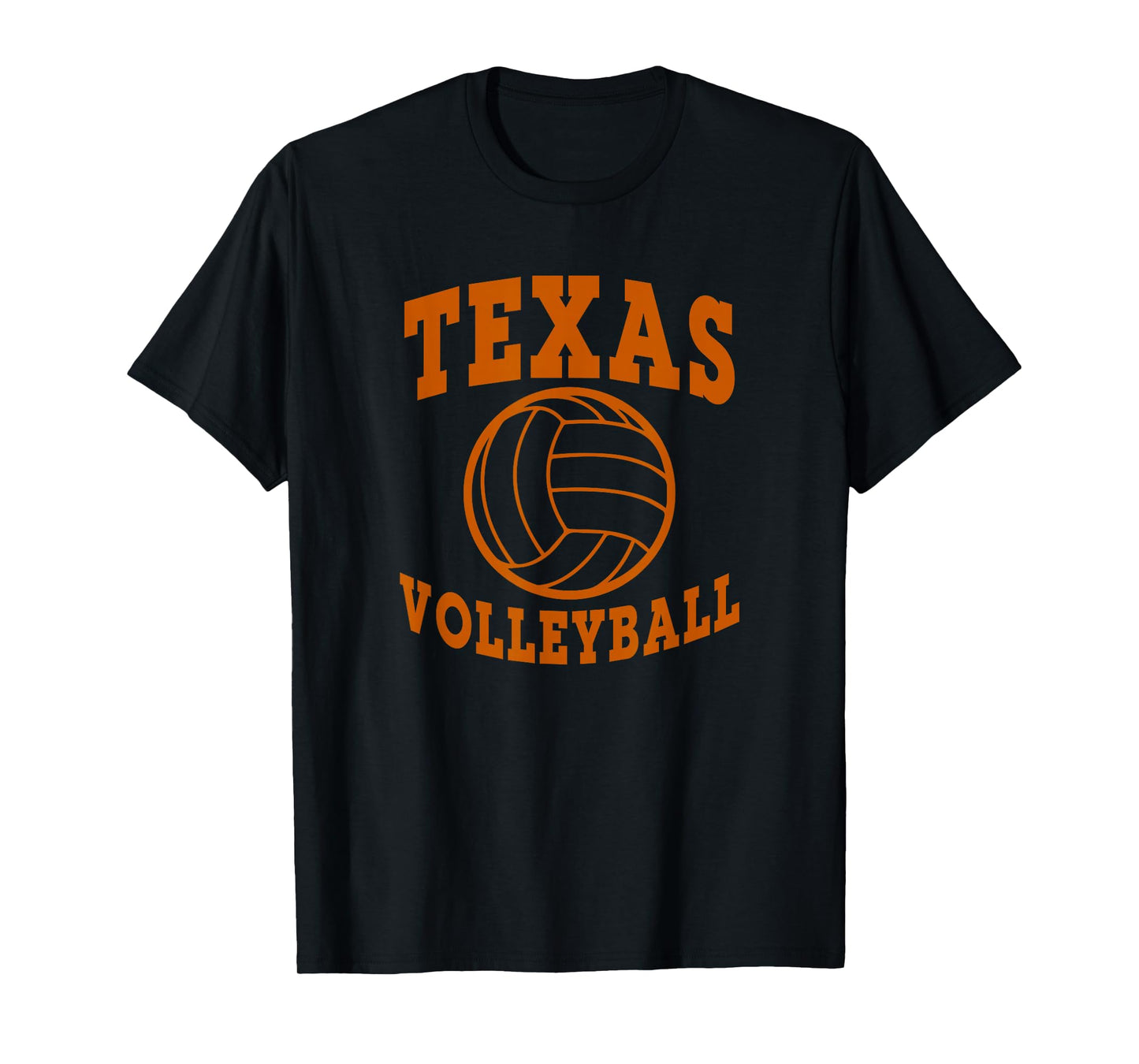 Texas Volleyball Block Style T-Shirt