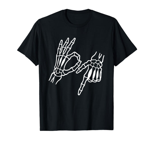 67 Skeleton Funny Six Seven Halloween Meme T-Shirt