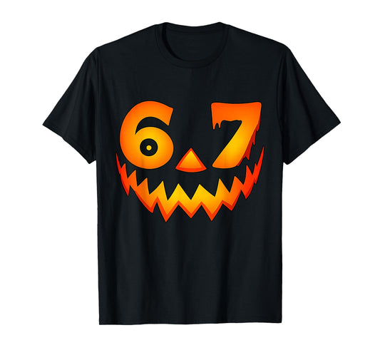 67 Six Seven Halloween Costume for Students Teachers T-Shirt