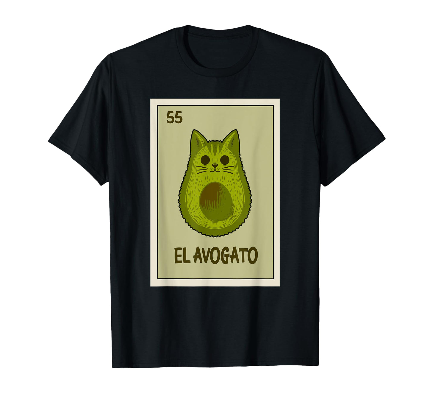 Mexican Lottery Designs Mexican El Avogato Parody Lottery T-Shirt