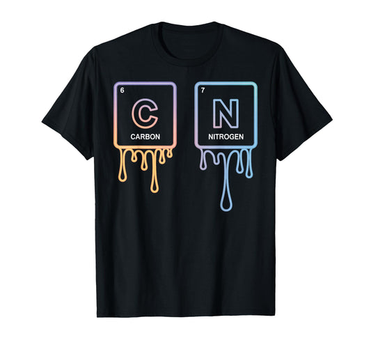 6 7 Funny Science Chemistry Teacher Periodic Table Meme T-Shirt