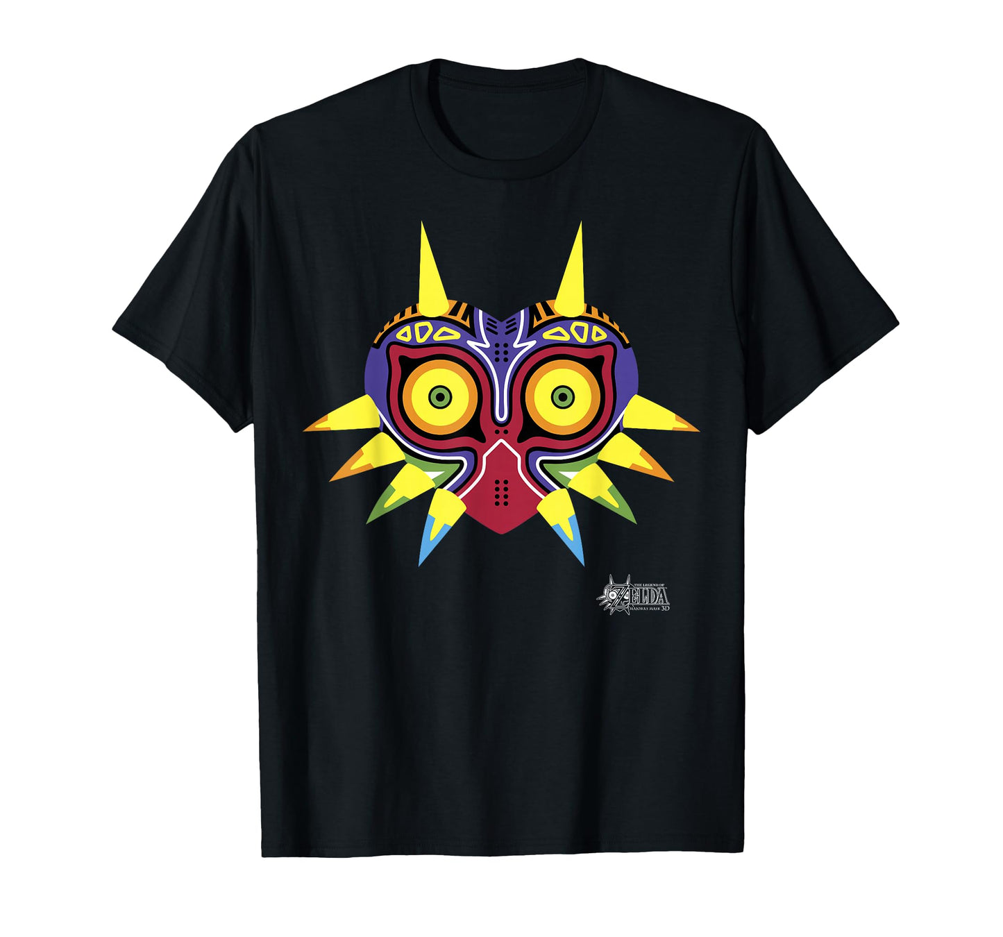 Legend Of Zelda Majoras Mask Portrait Logo T-Shirt