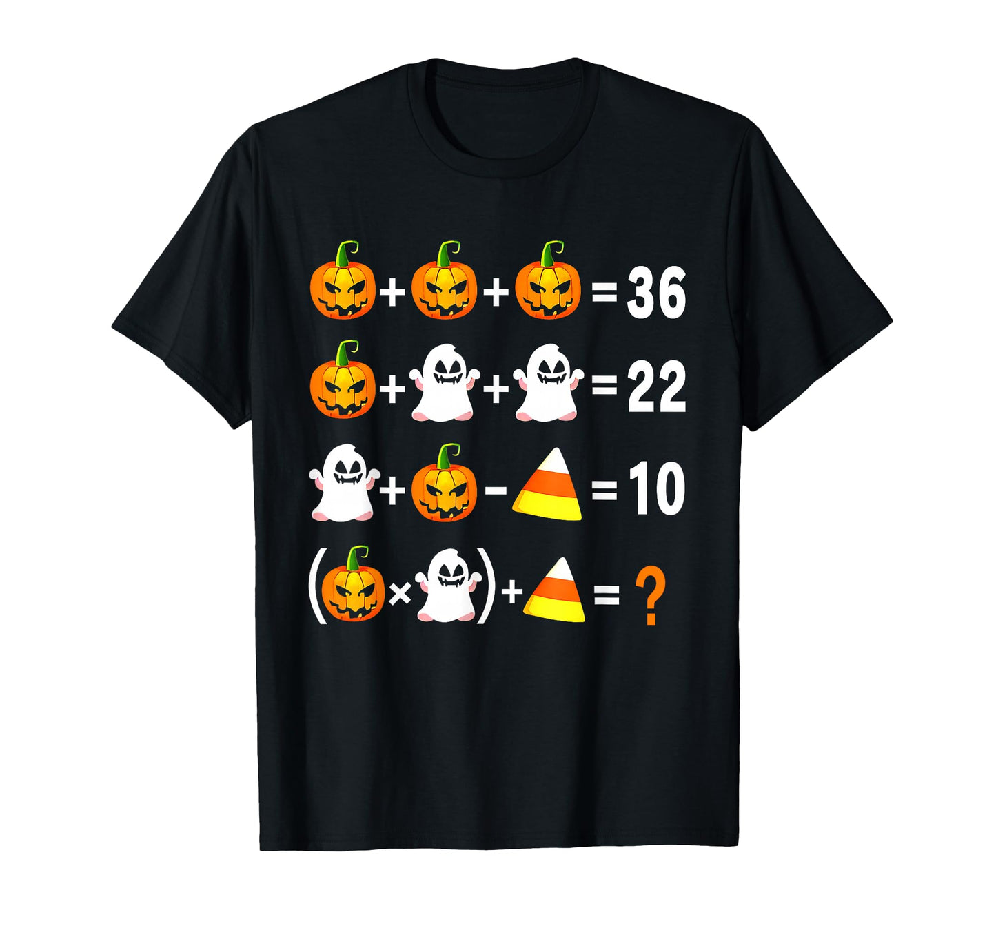 Funny 67 Meme Pumpkin Ghost Math Teacher Halloween Costume T-Shirt