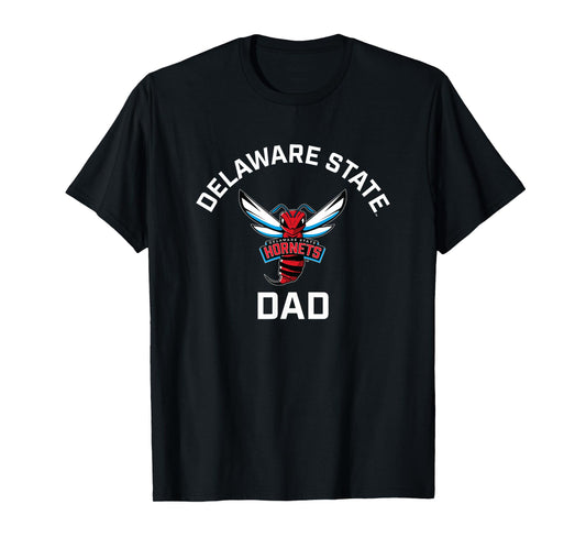 Delaware State University DSU Hornets Arched Dad T-Shirt