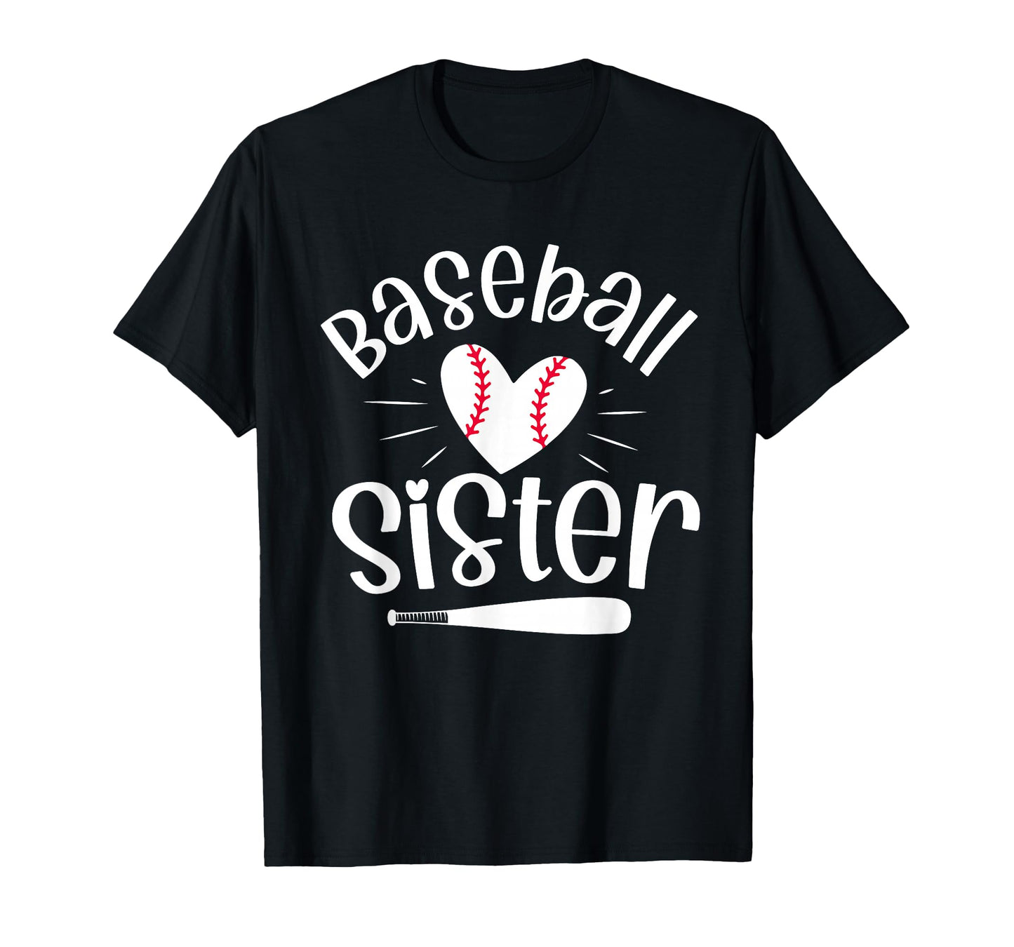 Baseball Sister Funny for Baseball Sisters Fans T-Shirt