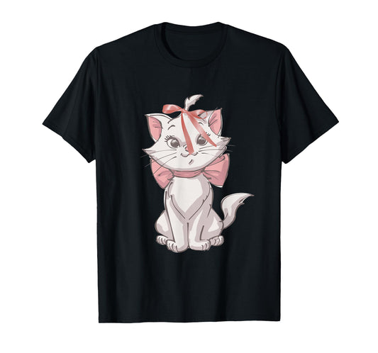 Disney The Aristocats Watercolor Style Marie Portrait T-Shirt