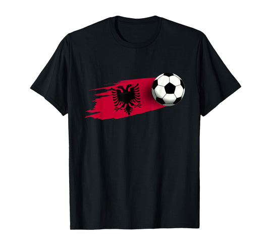 Albania Flag Jersey Albanian Soccer Team Albanian T-Shirt