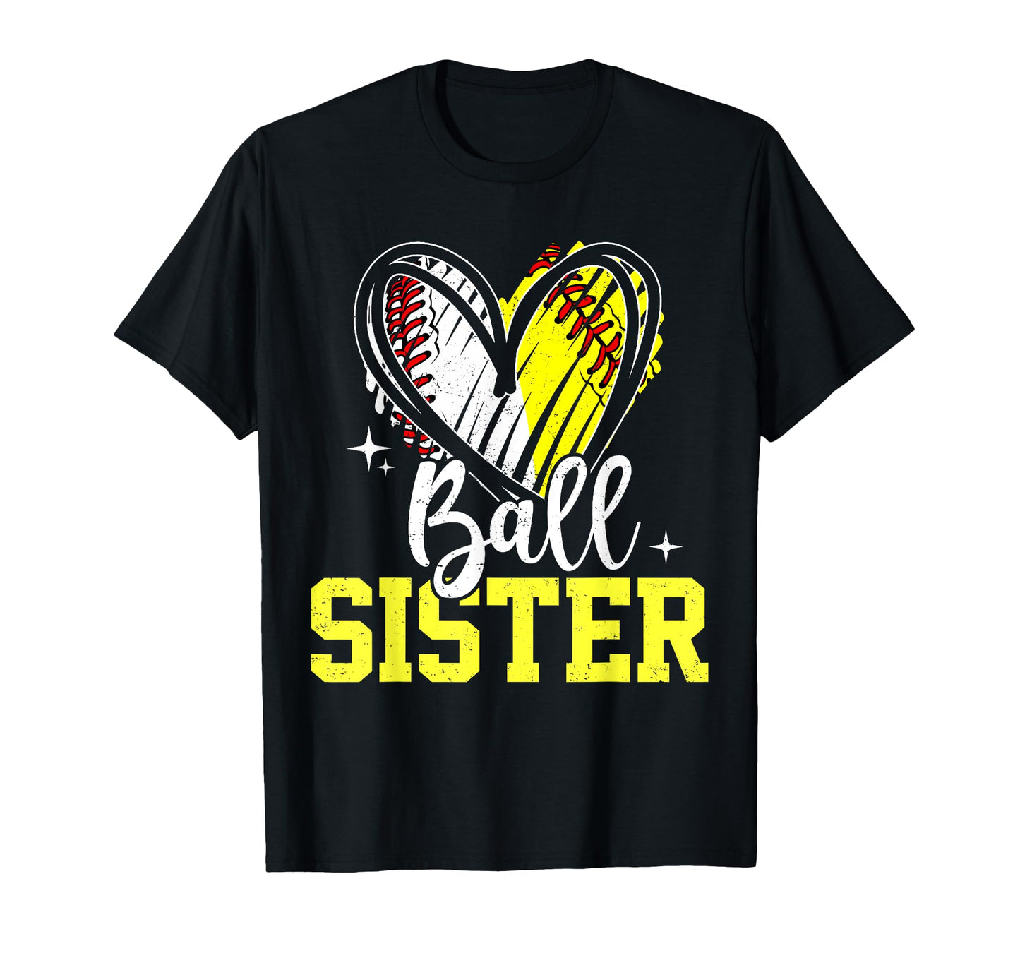 Ball Sister Softball Baseball Sister T-Shirt
