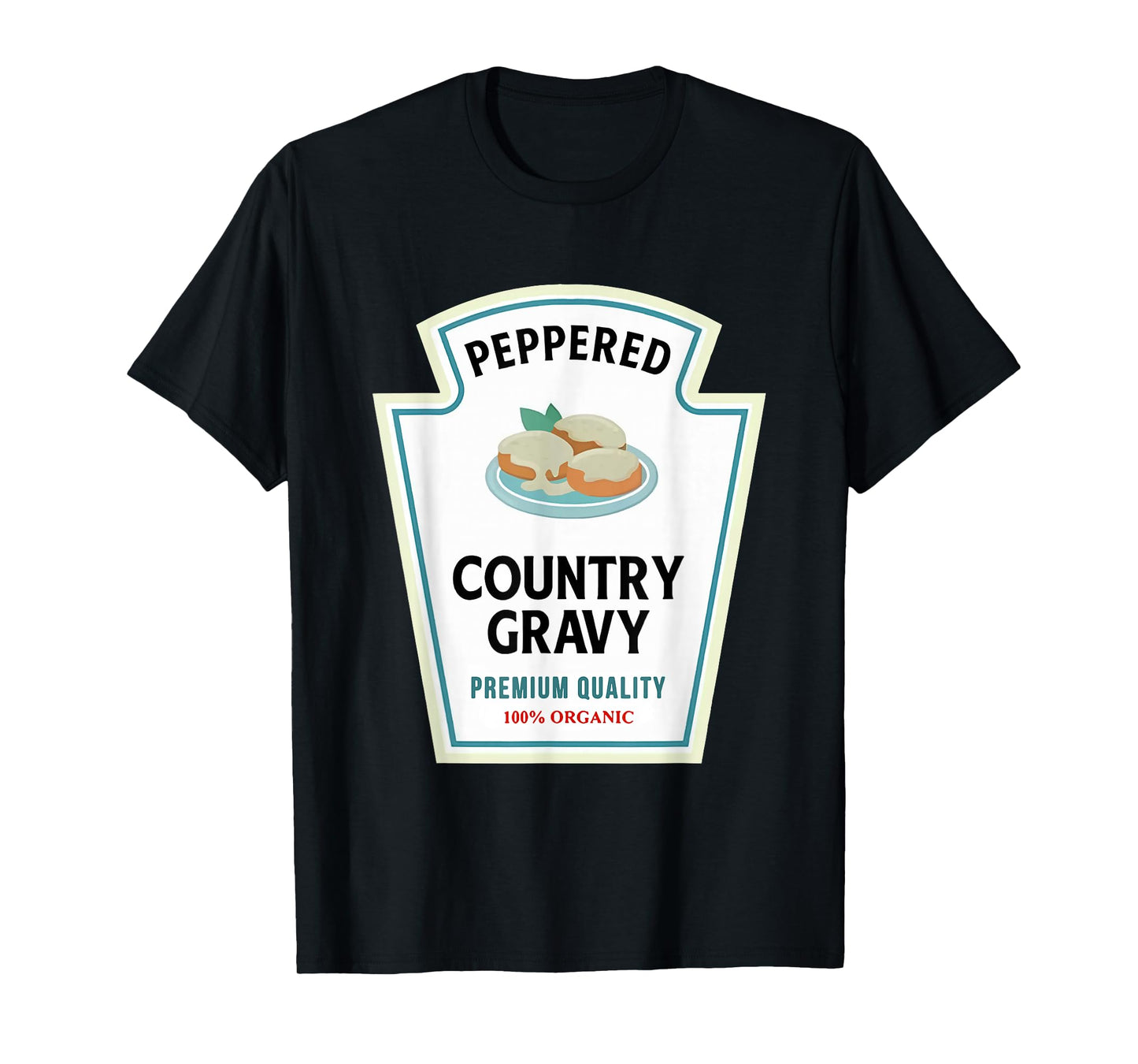 Cute Group Condiments Family Halloween Costume Country Gravy T-Shirt
