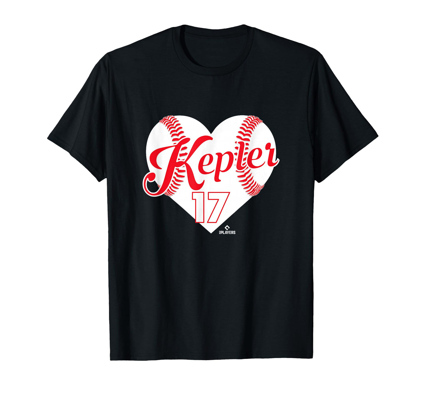 Baseball Heart Max Kepler Philadelphia Baseball MLBPA T-Shirt