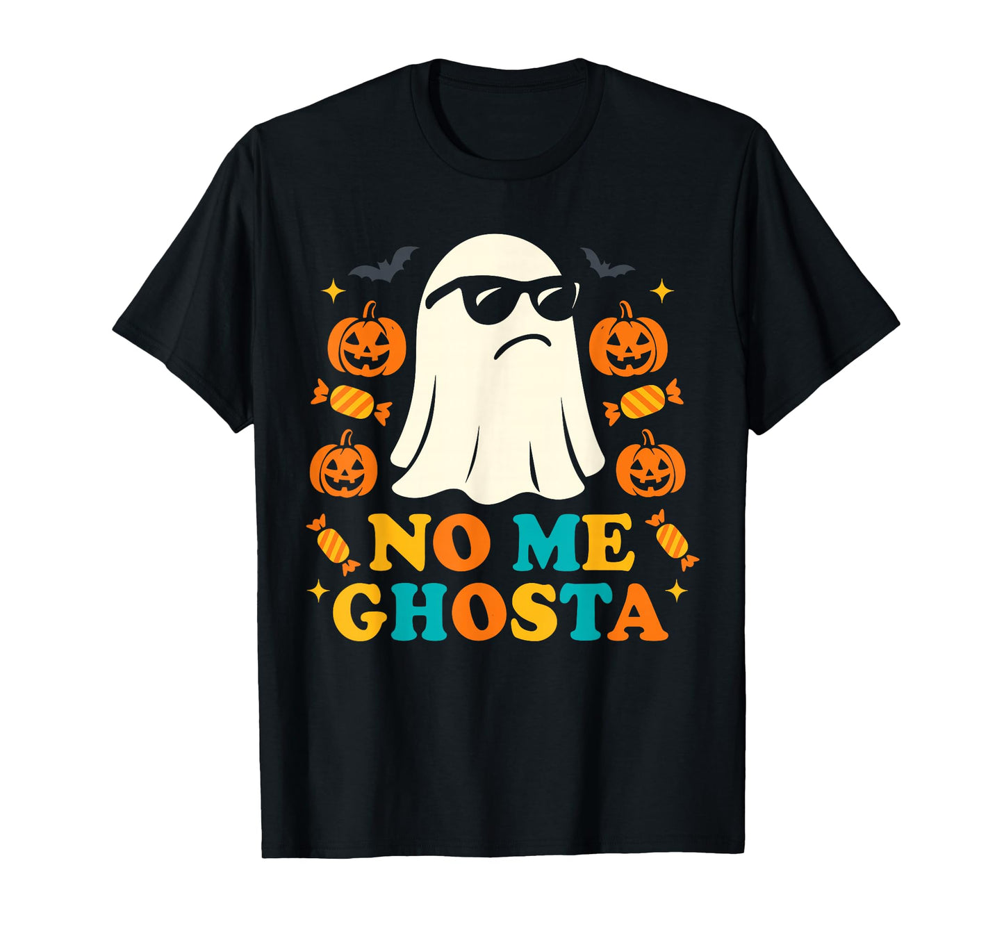 Funny Mexican Ghost Shirt, No Me Ghosta Mexicano Halloween T-Shirt