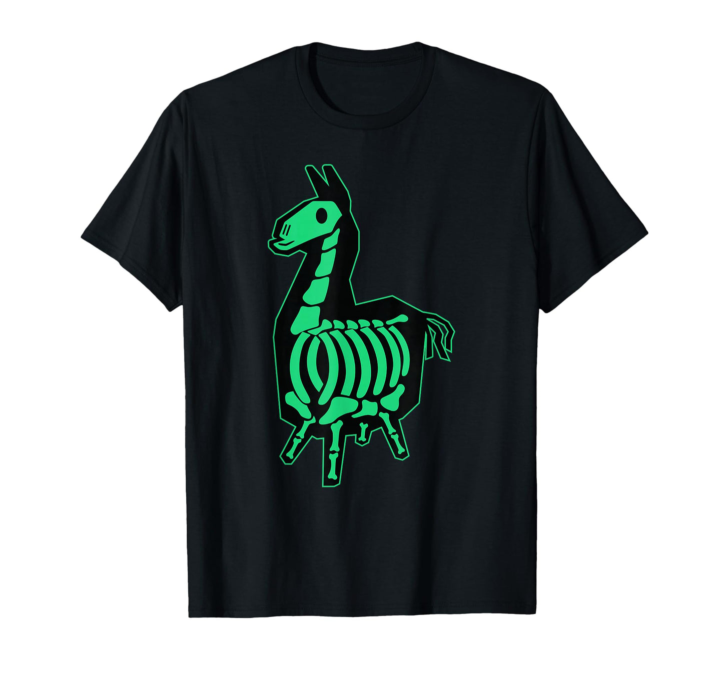 Fortnite Neon Color X-Ray Llama Center Icon T-Shirt