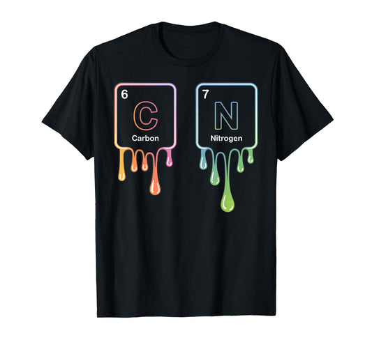 6 7 Funny Science Chemistry Teacher Periodic Table Meme T-Shirt