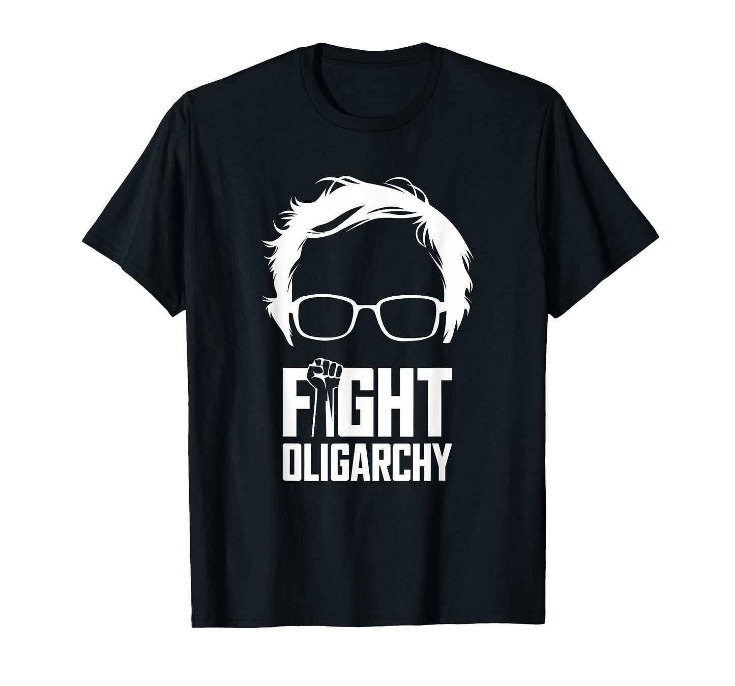 Fight Oligarchy, Protest & Resist with Bernie Sanders & AOC T-Shirt