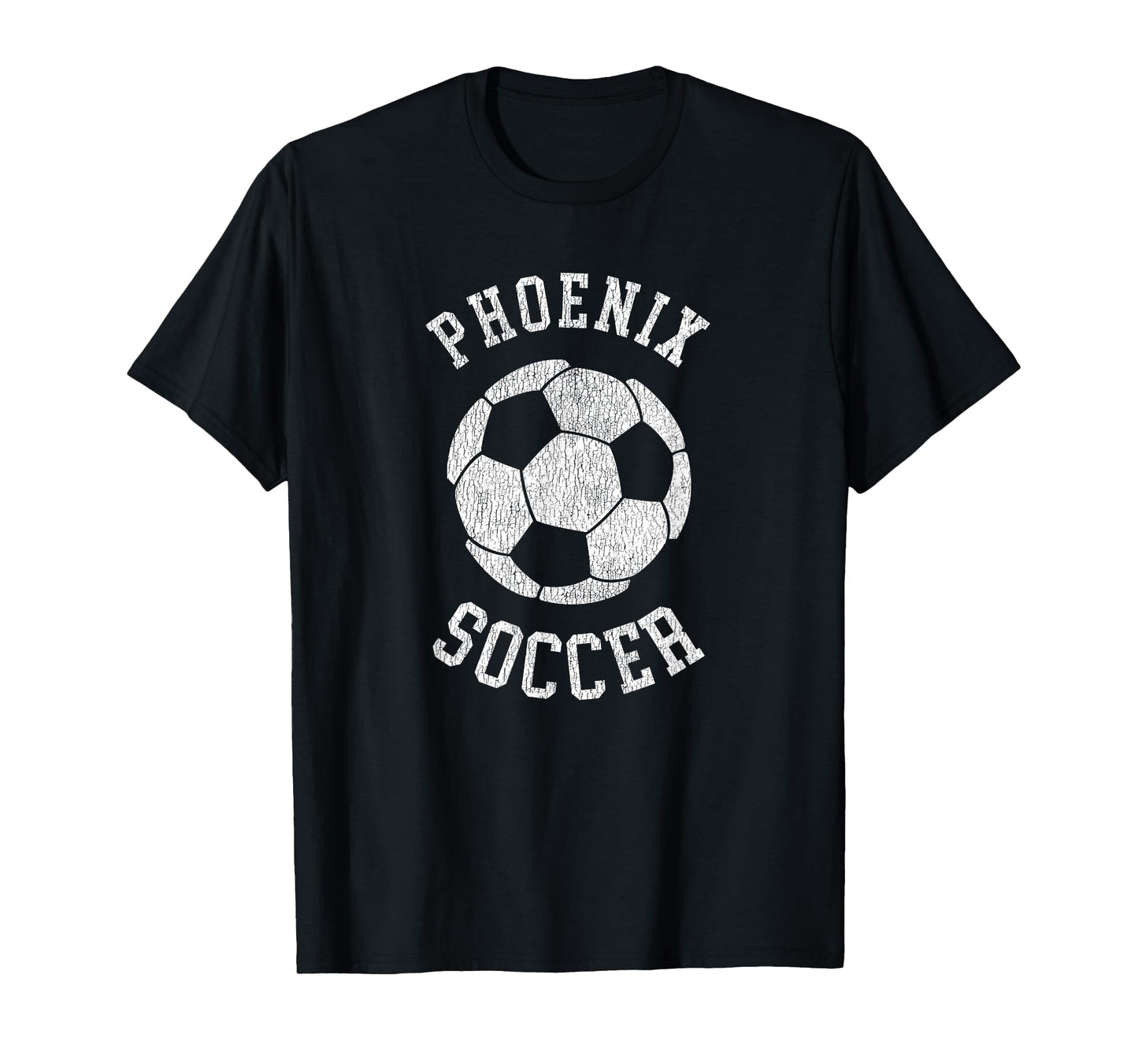 Phoenix Soccer Retro Distressed 90's Vintage T-Shirt