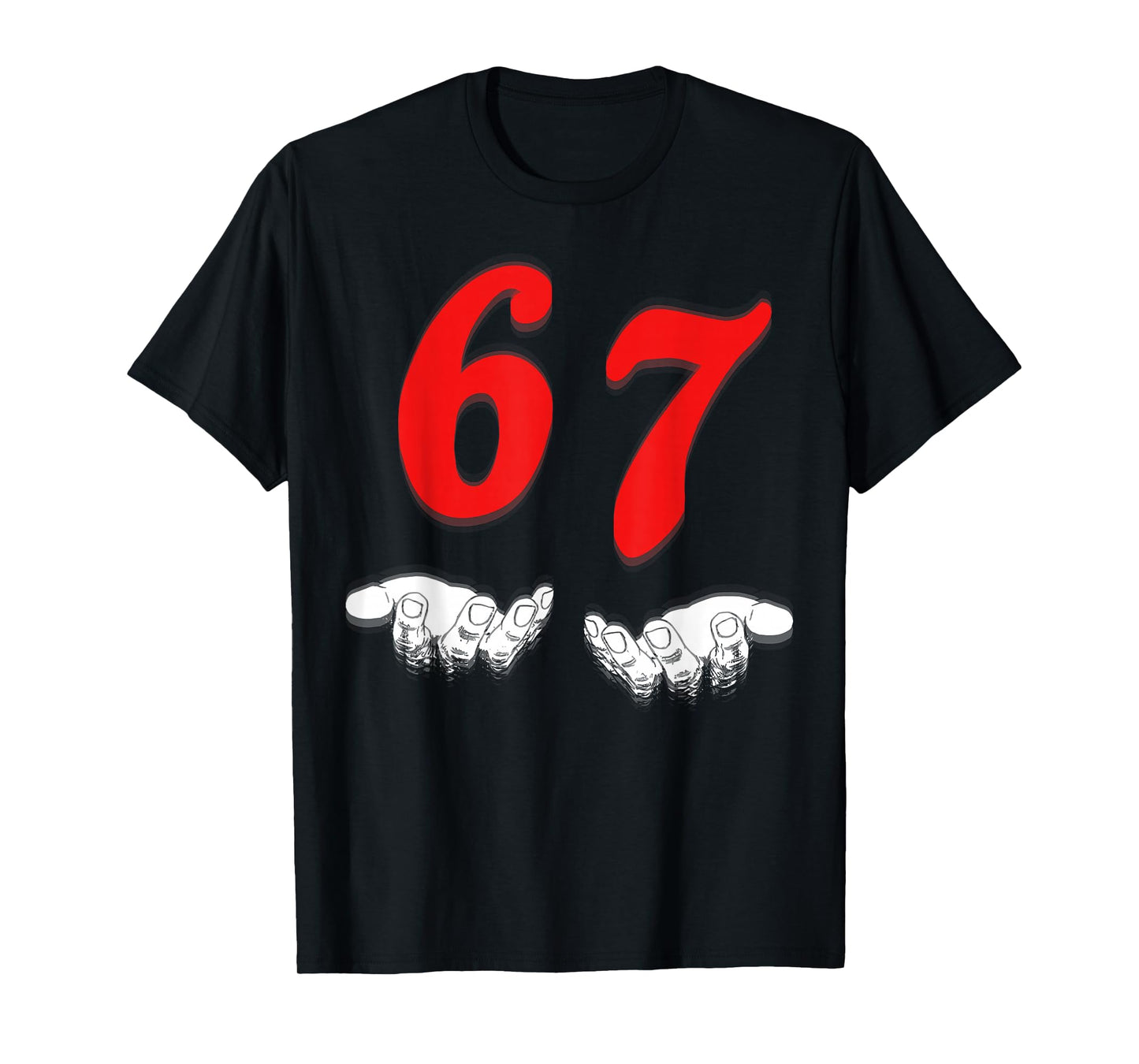 Funny Six Seven 6 7 Meme T-Shirt