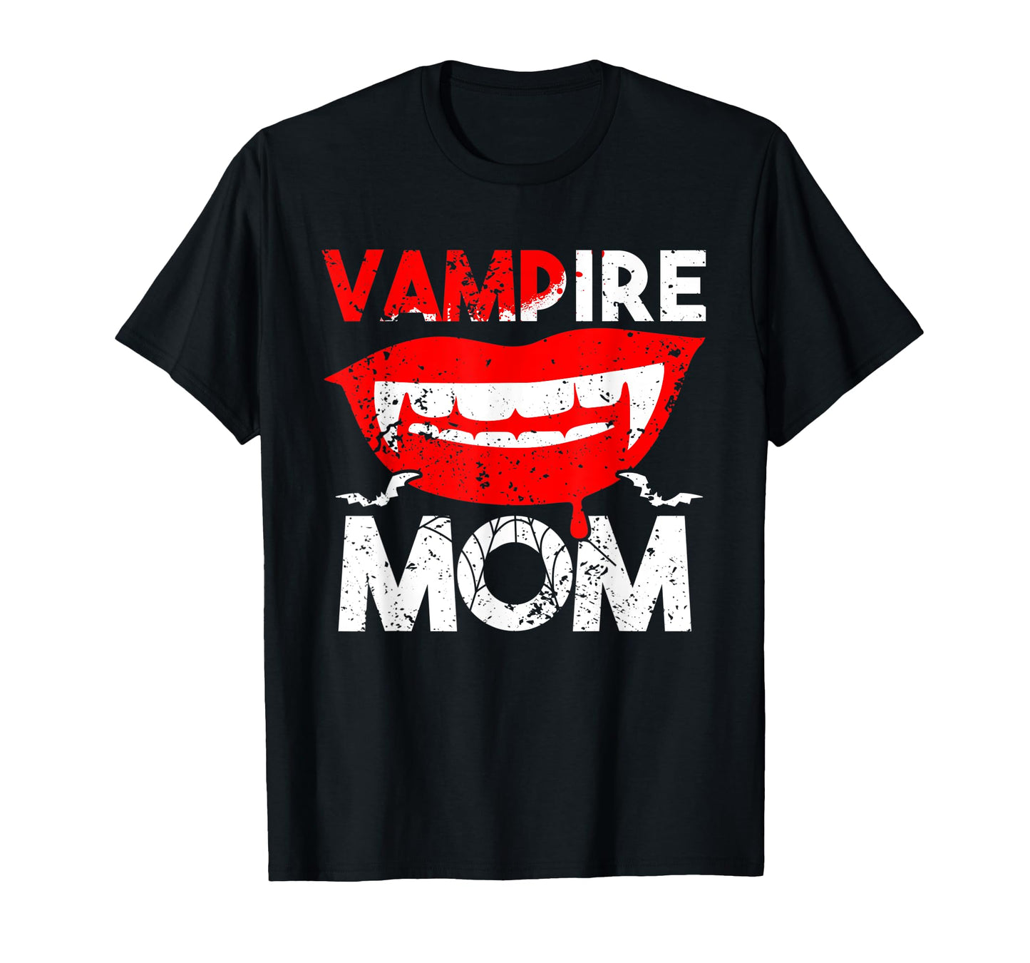 Vampire Mom Scary Halloween Mother Halloween Family Party T-Shirt