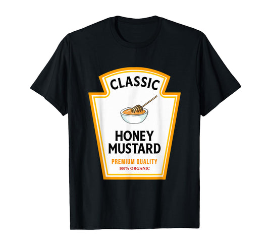 Cute Group Condiments Family Halloween Costume Honey Mustard T-Shirt